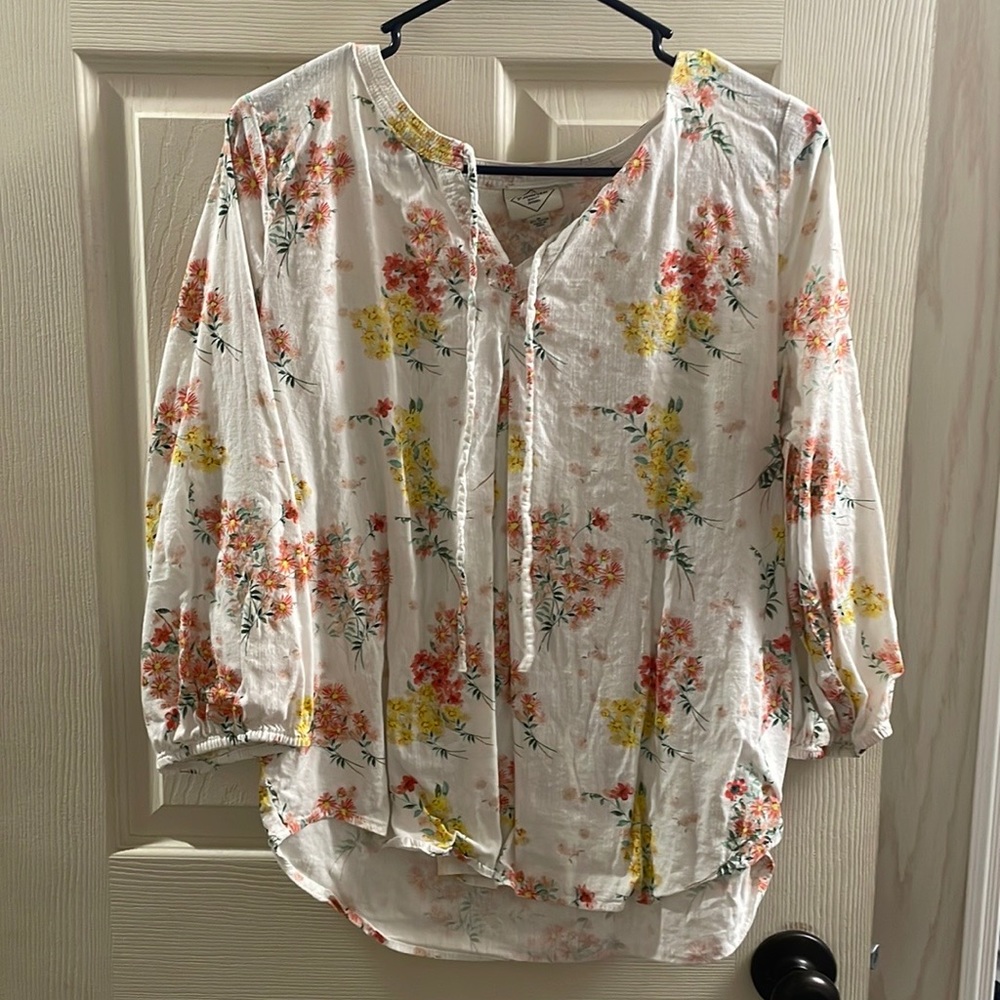 Floral blouse